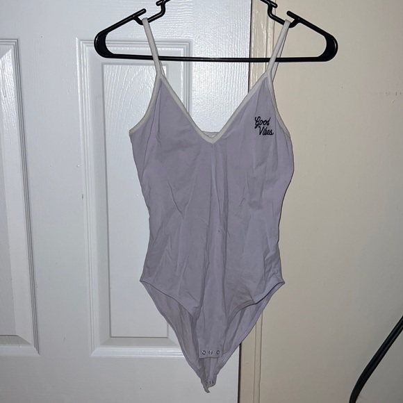 PINK Victoria's Secret Tops - Spaghetti strap bodysuit